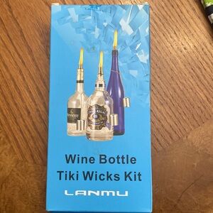 Wine Bottle Tiki wicks kit